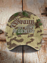 Unisex Braun ist bunt genug bedruckter Hut